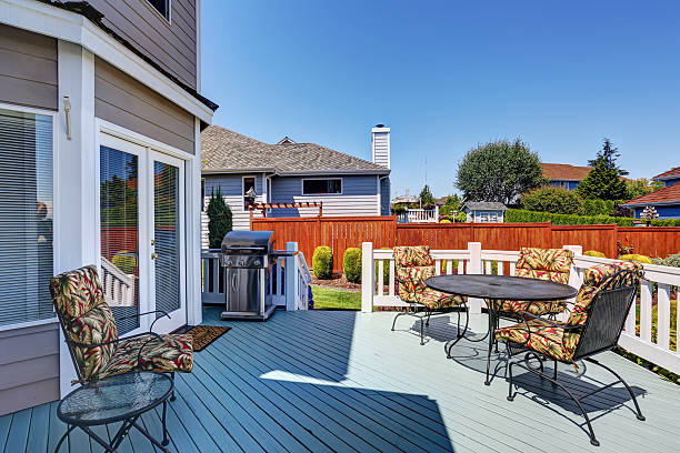 Deck and Fence